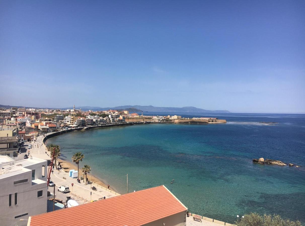 At The Beach! +10Min= Port&Center. Chrissi Akti Chania Exterior foto